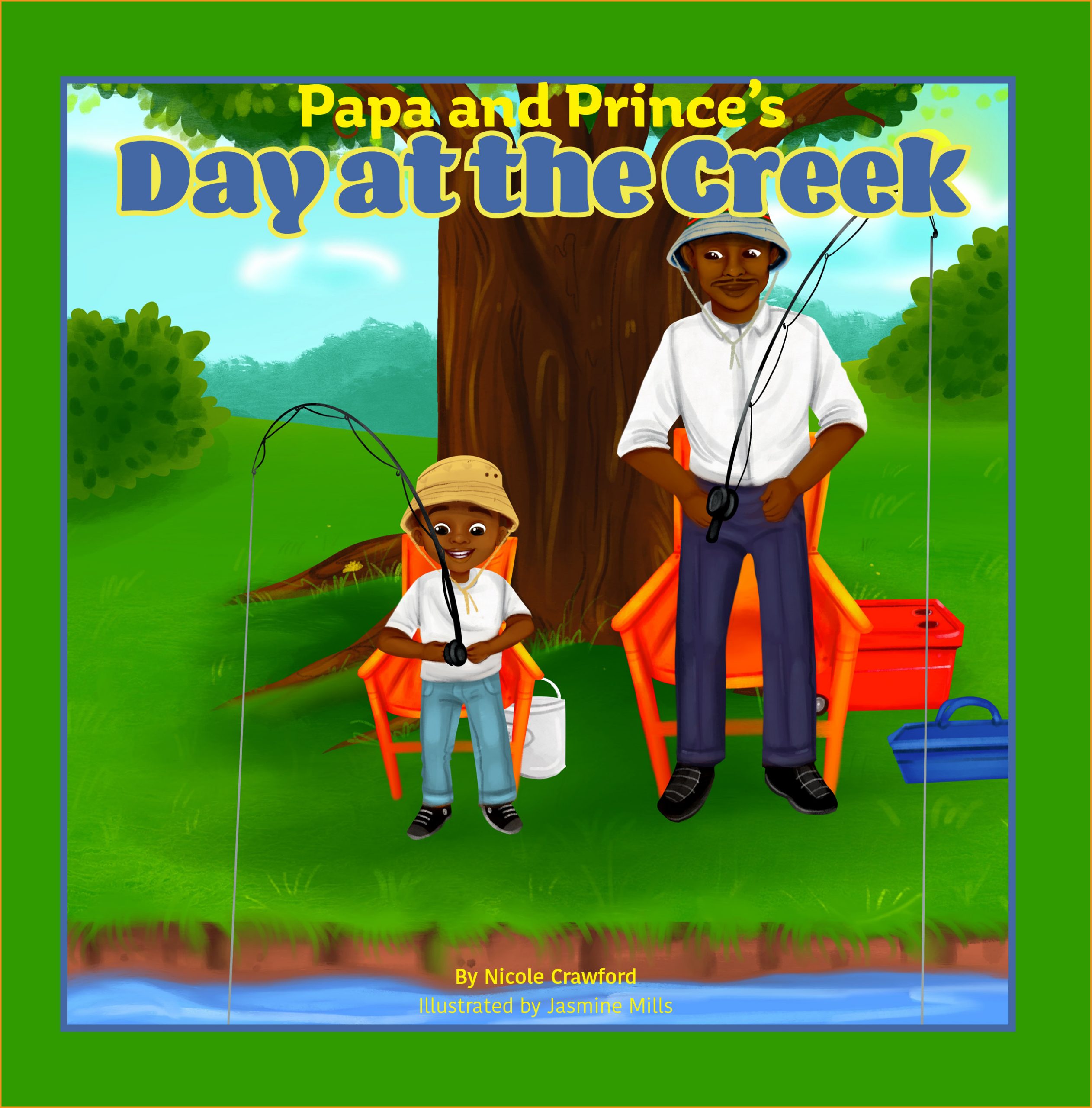 Papa and Prince Day at the Creek